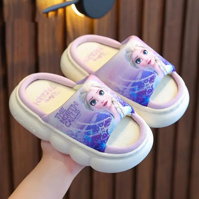 Hot selling customized Girls lovely princess slippers